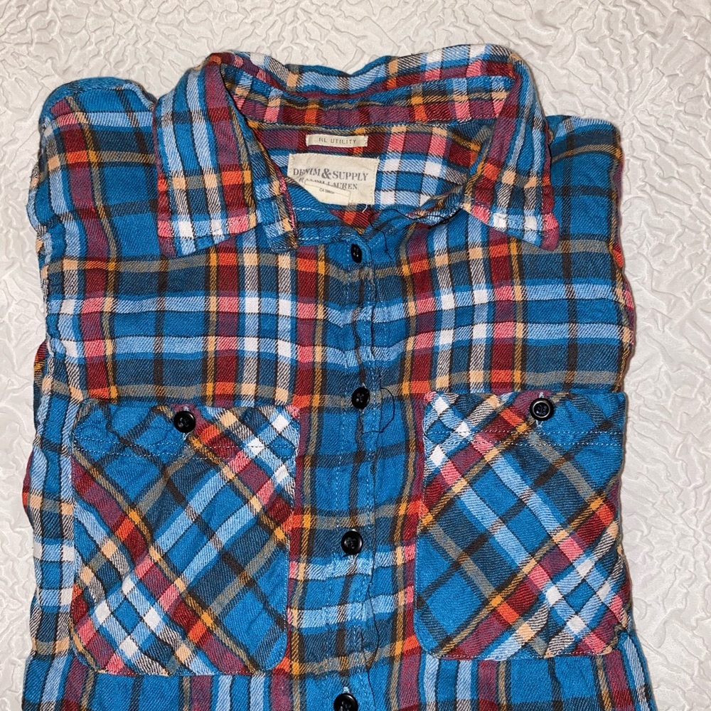 Denim & Supply Ralph Lauren Plaid button up - Picture 1 of 7